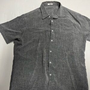 Coofandy Gray Shirt XL Cotton/linen